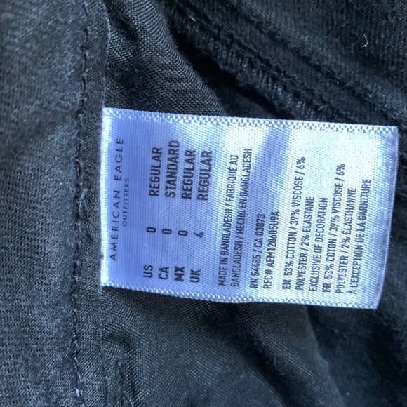 American Eagle sz 0 jegging jeans euc distressed - Picture 6 of 9